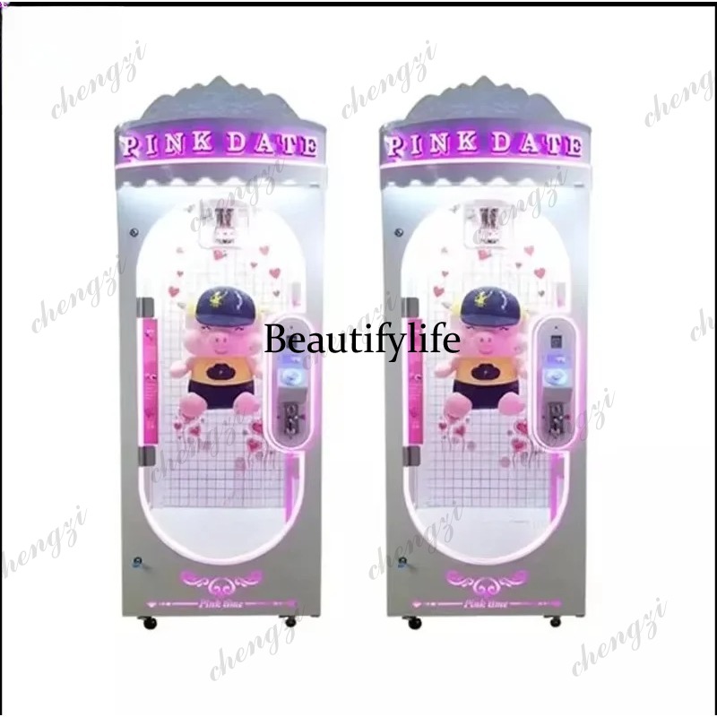 Arcade And Vending - A81 Indoor Pink Date Doll Aluminium-Schienen-Scherenautomat
