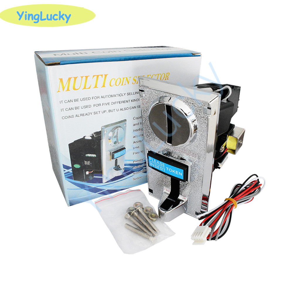 Arcade And Vending - Kostenloser Versand 616 Multi-Münzprüfer Elektronischer Roll-Down-Münzprüfer