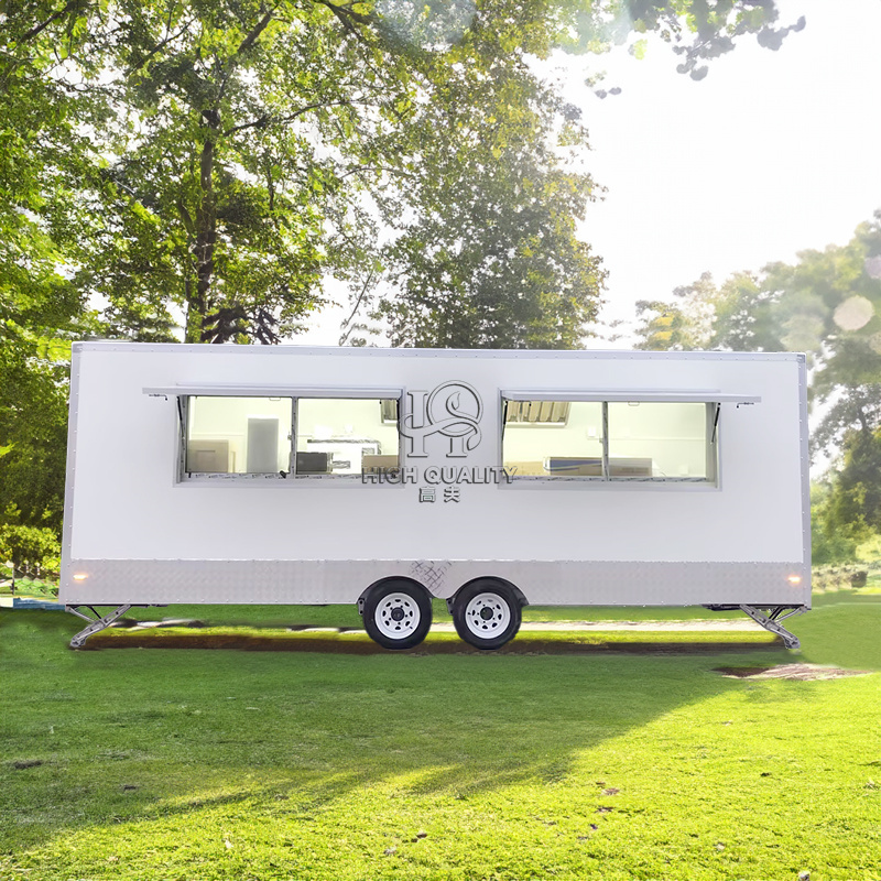 Hot Dog Vending Cart - Elektrischer mobiler Restaurant-Hot-Dog-Wagen, Gelato-LKW, Saftbar, Verkaufsaanhänger,