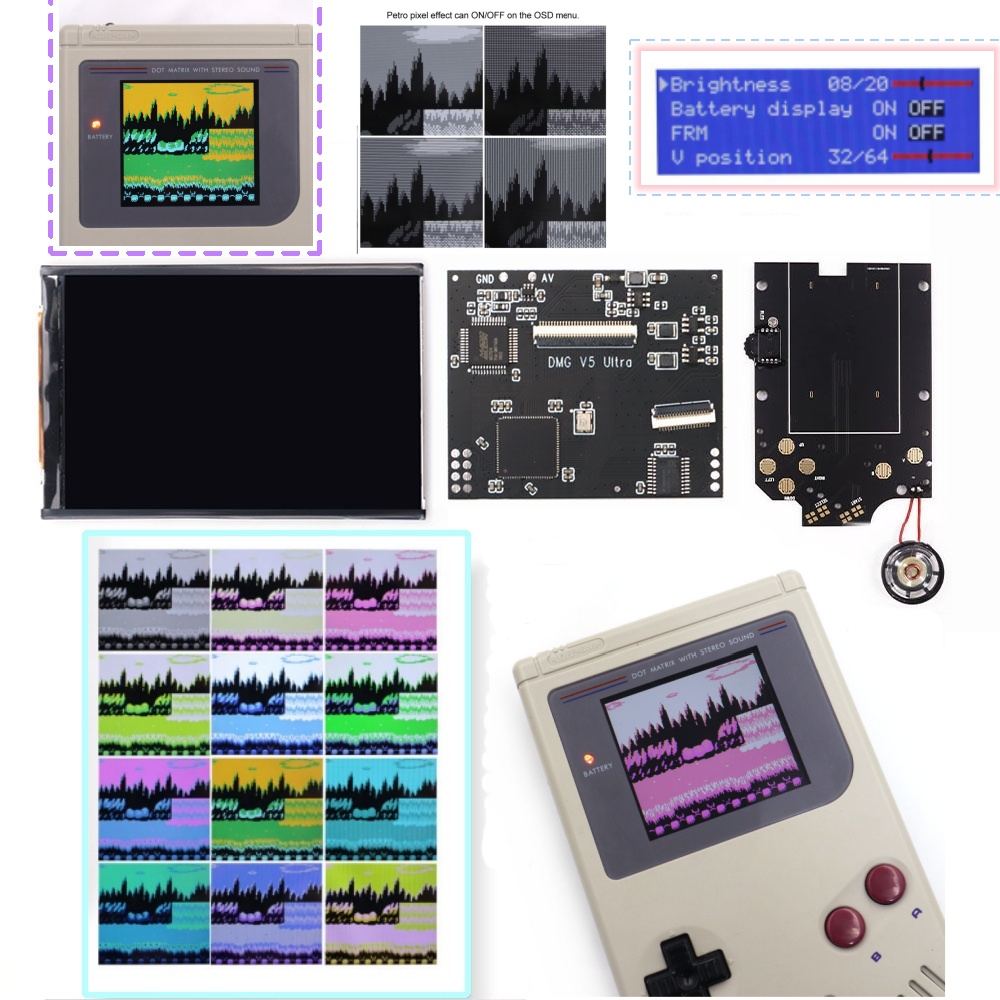 36 Farbwechselmodi RIPS-Bildsc – Lcd Screen Arcade Bewertung und Preis