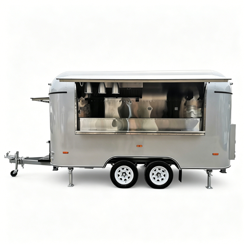 Maßgefertigter Food Truck Mobi – Hot Dog Vending Cart Bewertung und Preis