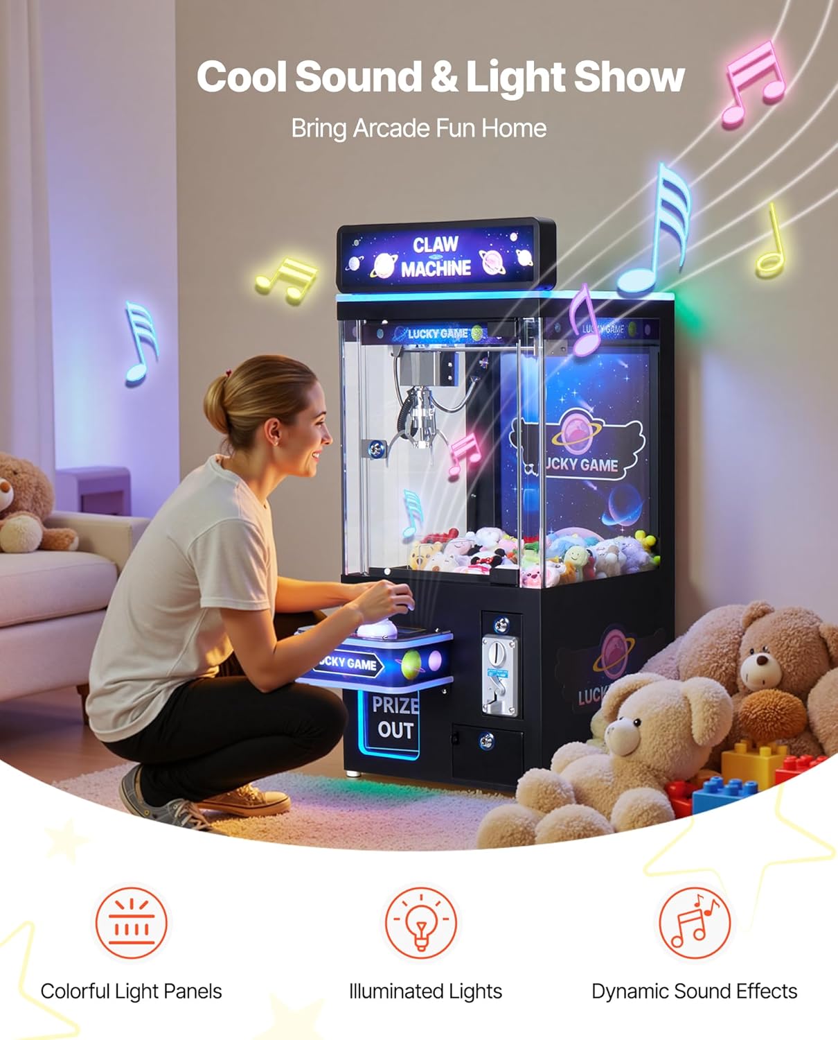 VEVOR Greifkran-Maschine, Mitt – Claw Crane Machine Bewertung und Preis