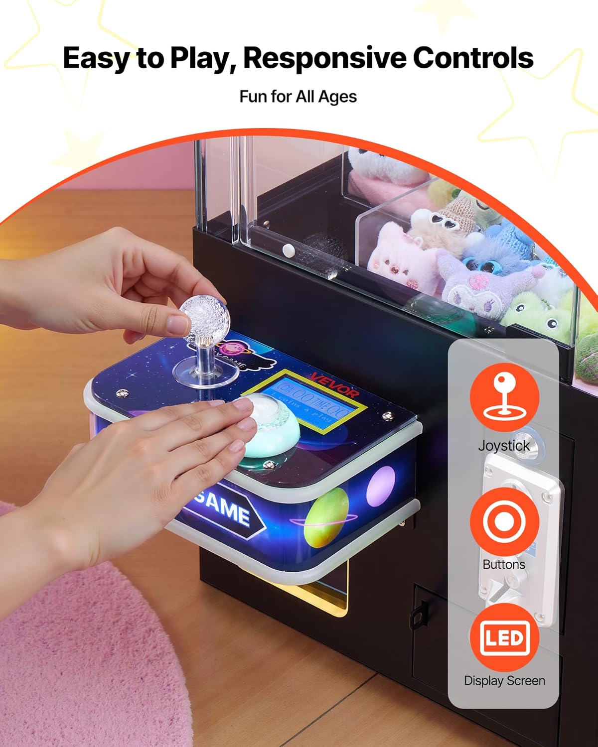 VEVOR Greifkran-Maschine, Mitt – Claw Crane Machine Bewertung und Preis