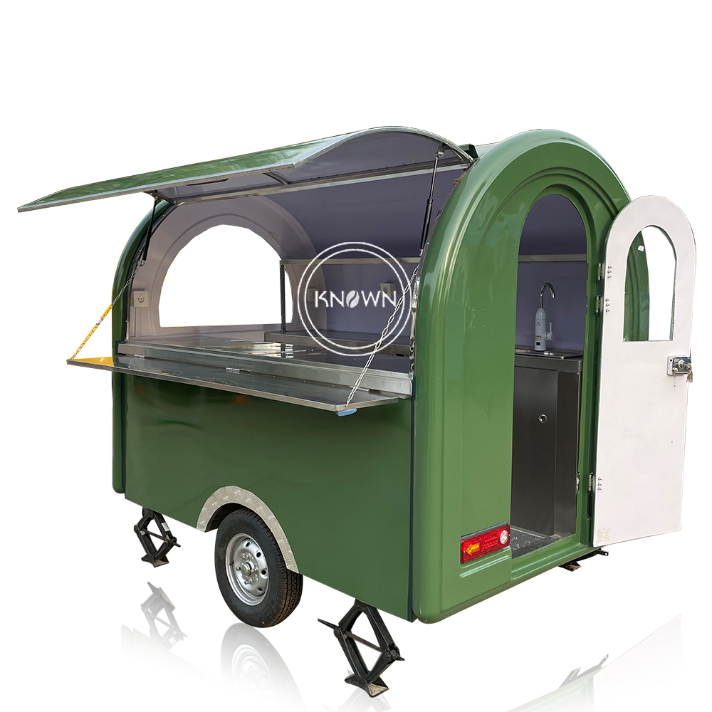 Kommerzieller mobiler Hot-Dog- – Hot Dog Vending Cart Bewertung und Preis