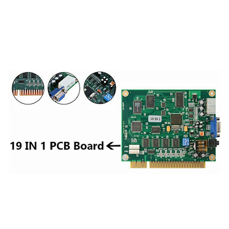 DT98 19 in 1 Multicade PCB-Pla – Arcade Button Pcb Bewertung und Preis